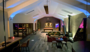 Summit black installed in pool room