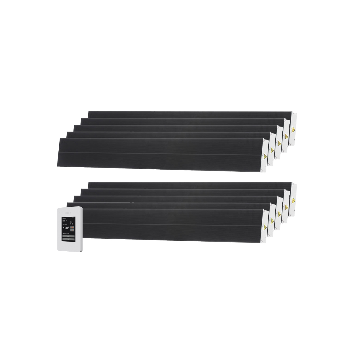 Summit Black Hot yoga 10 pack with JC1 thermostat