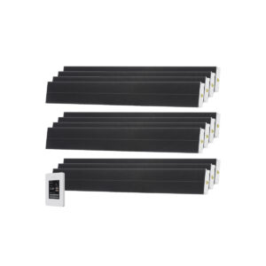 Summit Black Hot yoga 11 pack with JC1 thermostat