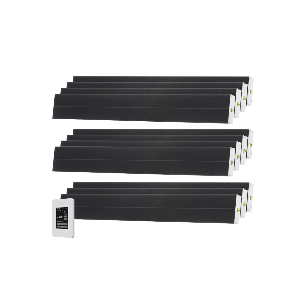 Summit Black Hot yoga 11 pack with JC1 thermostat