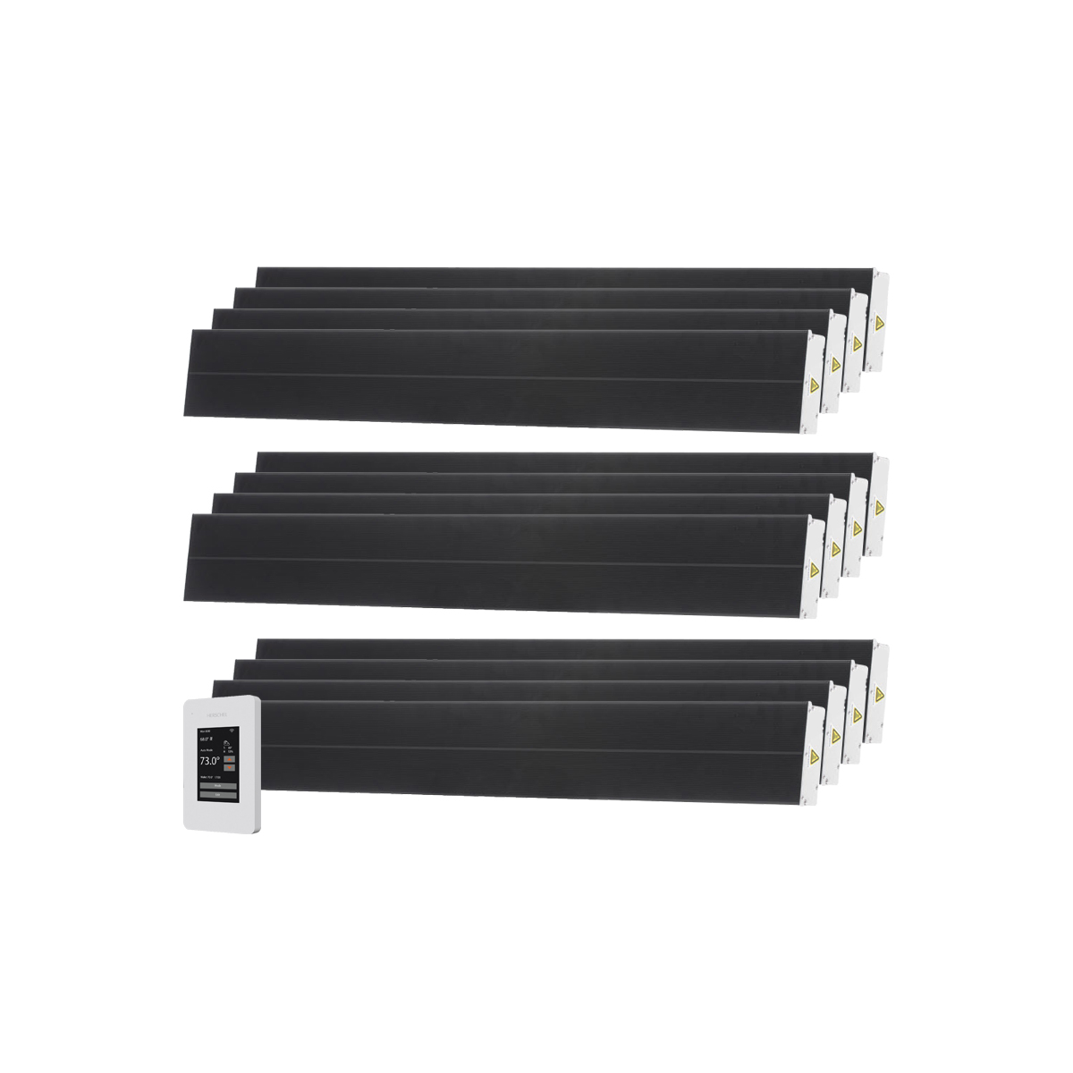 Summit Black Hot yoga 12 pack with JC1 thermostat