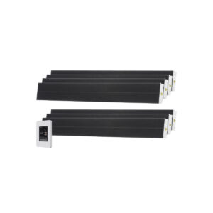 Summit Black Hot yoga 7 pack with JC1 thermostat