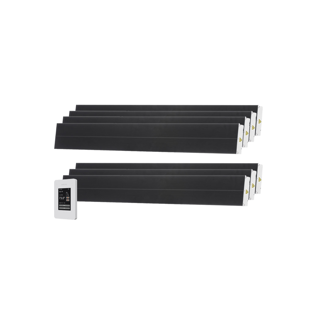 Summit Black Hot yoga 7 pack with JC1 thermostat