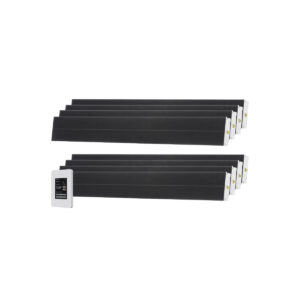 Summit Black Hot yoga 8 pack with JC1 thermostat