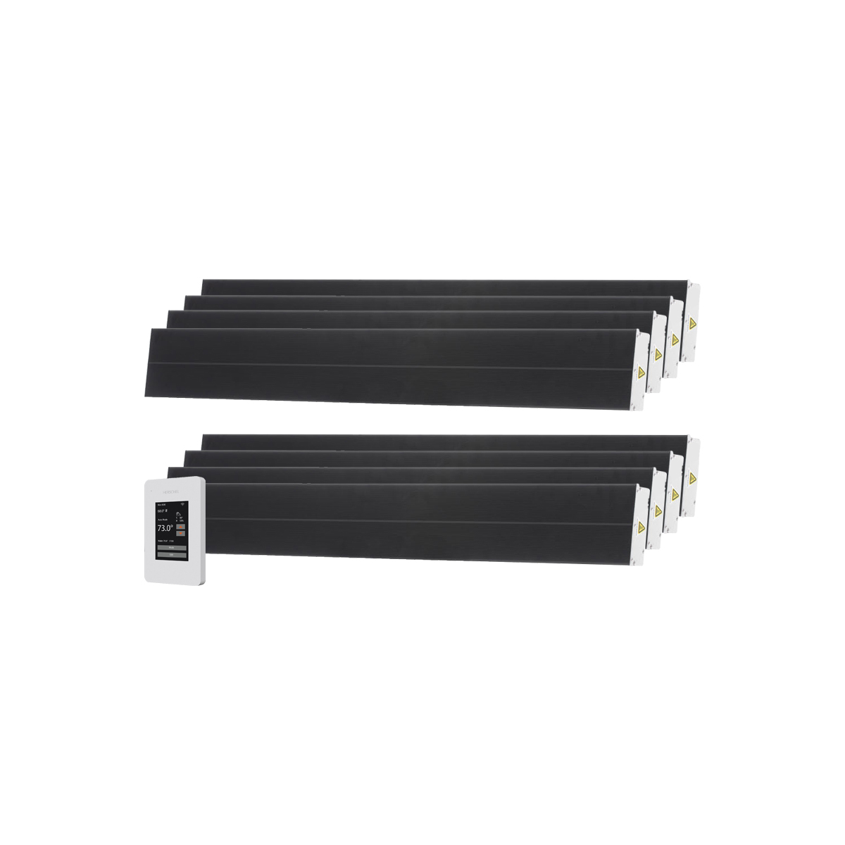 Summit Black Hot yoga 8 pack with JC1 thermostat