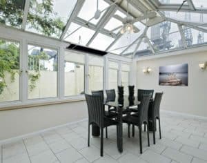 Herschel Summit heater for conservatories