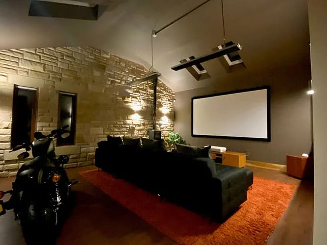 Herschel Summit 2600 heaters in home cinema