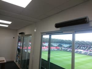 Aspect XL heating Football Stadium boxes