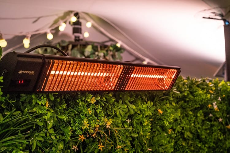 Evoke Pictures Lifestyle Photographers_Square Club Bristol_ Herschel Manhattan 3kW middlewave heater