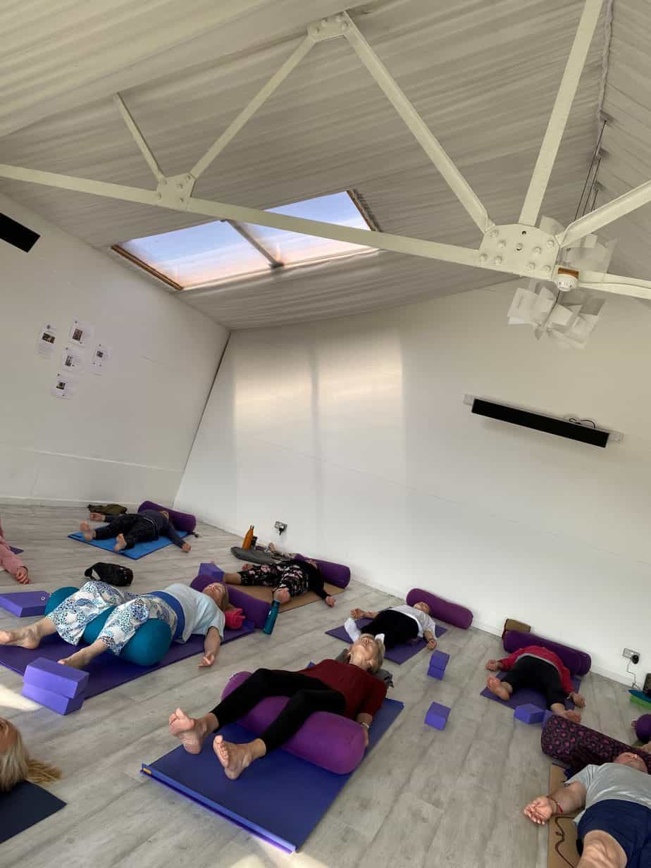 How to heat a yoga studio using Herschel Infrared heaters