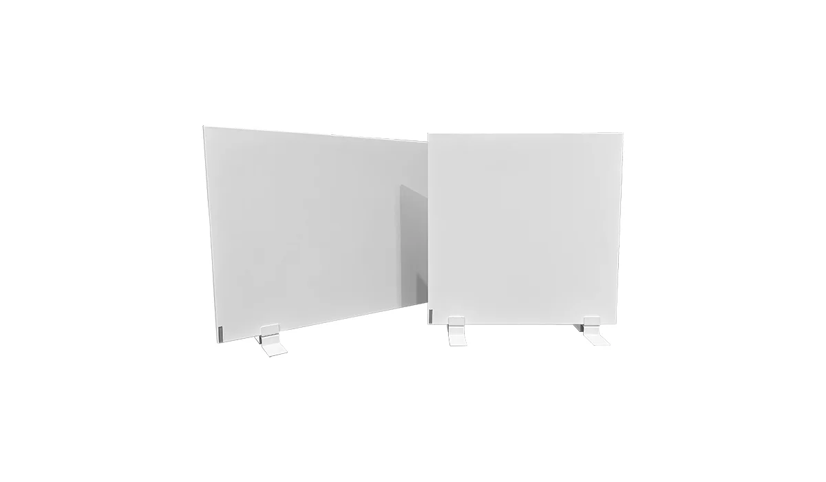 Freestanding portable infrared panel heaters on feet
