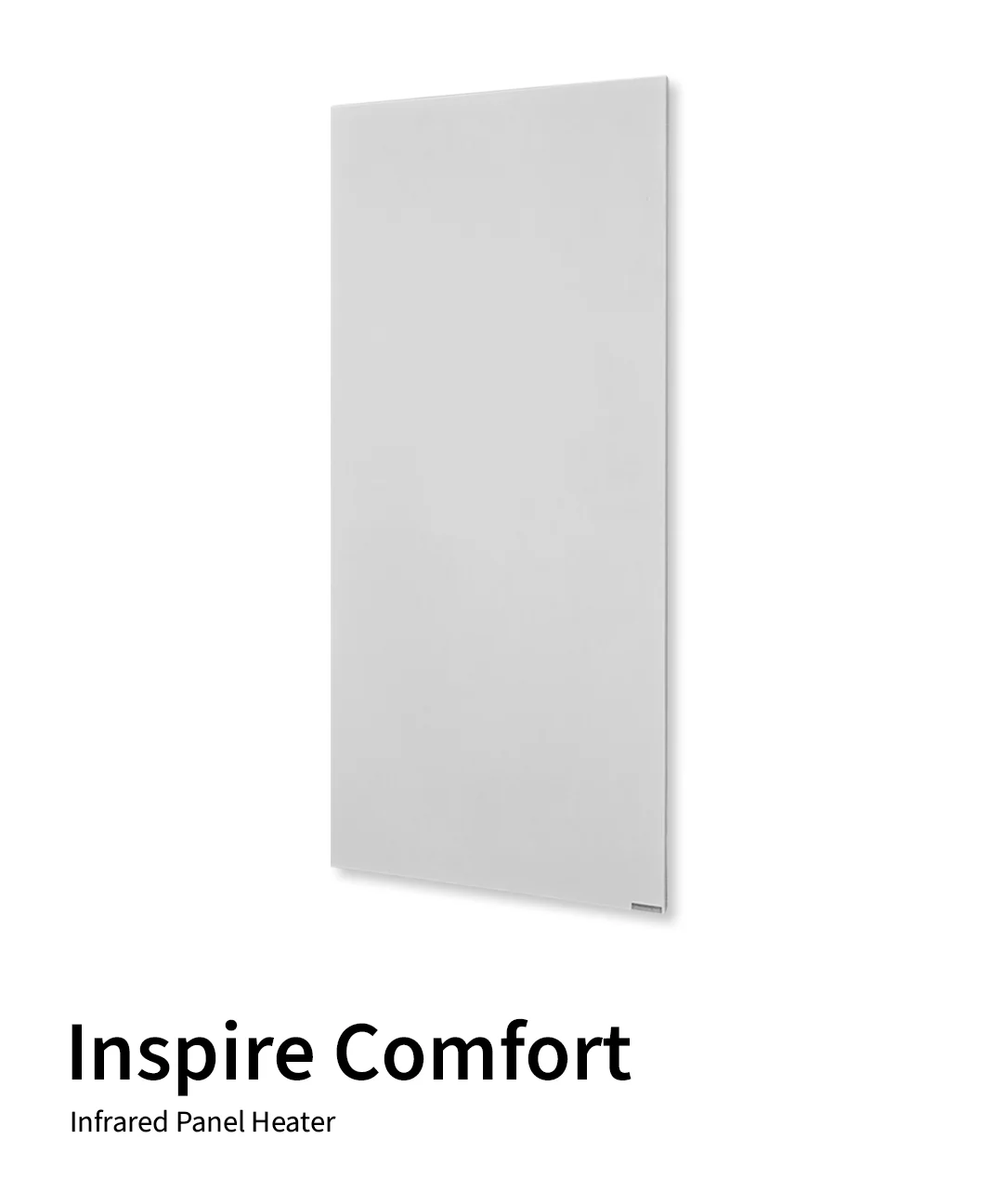 Inspire Comfort White Infrared Panel Heater