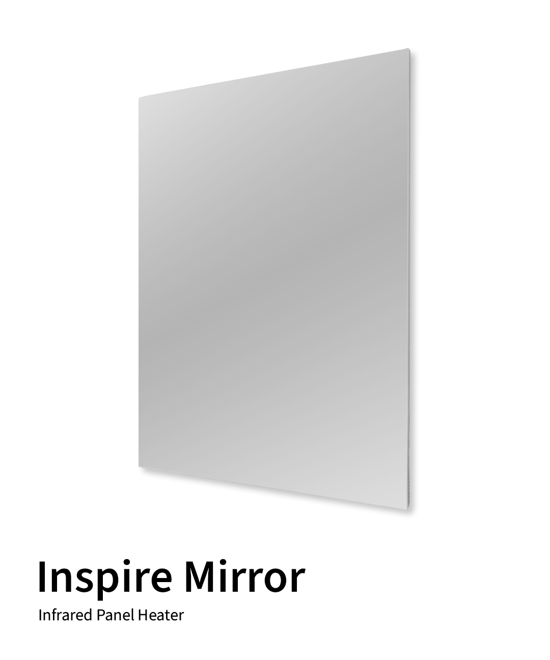 Inspire Mirror Infrared Panel Heater