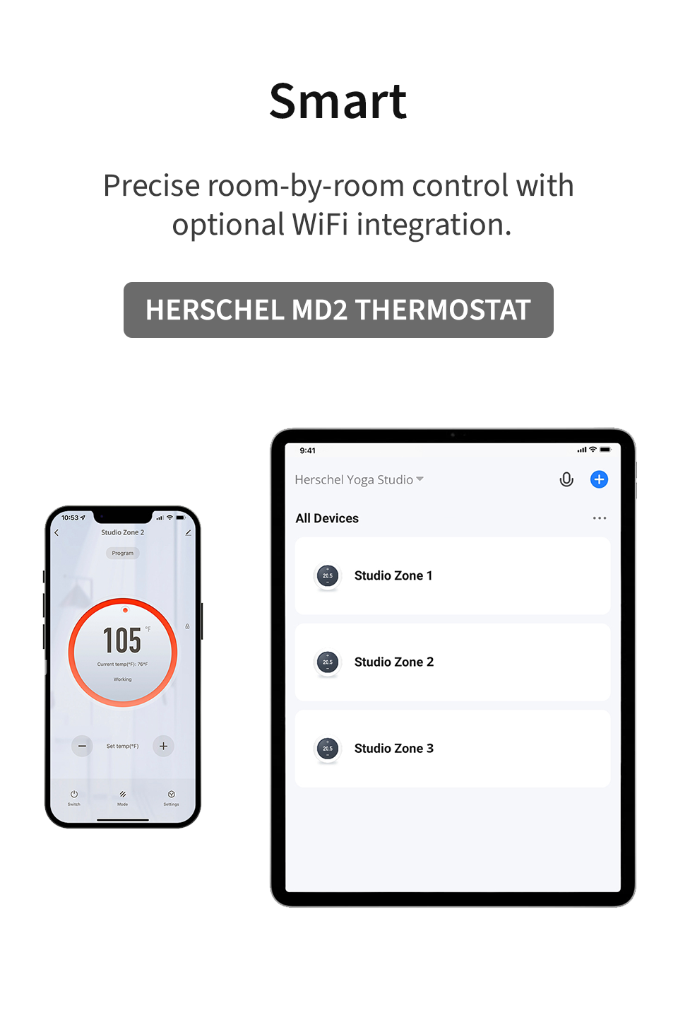 Herschel Smart Controls with WiFi inegration