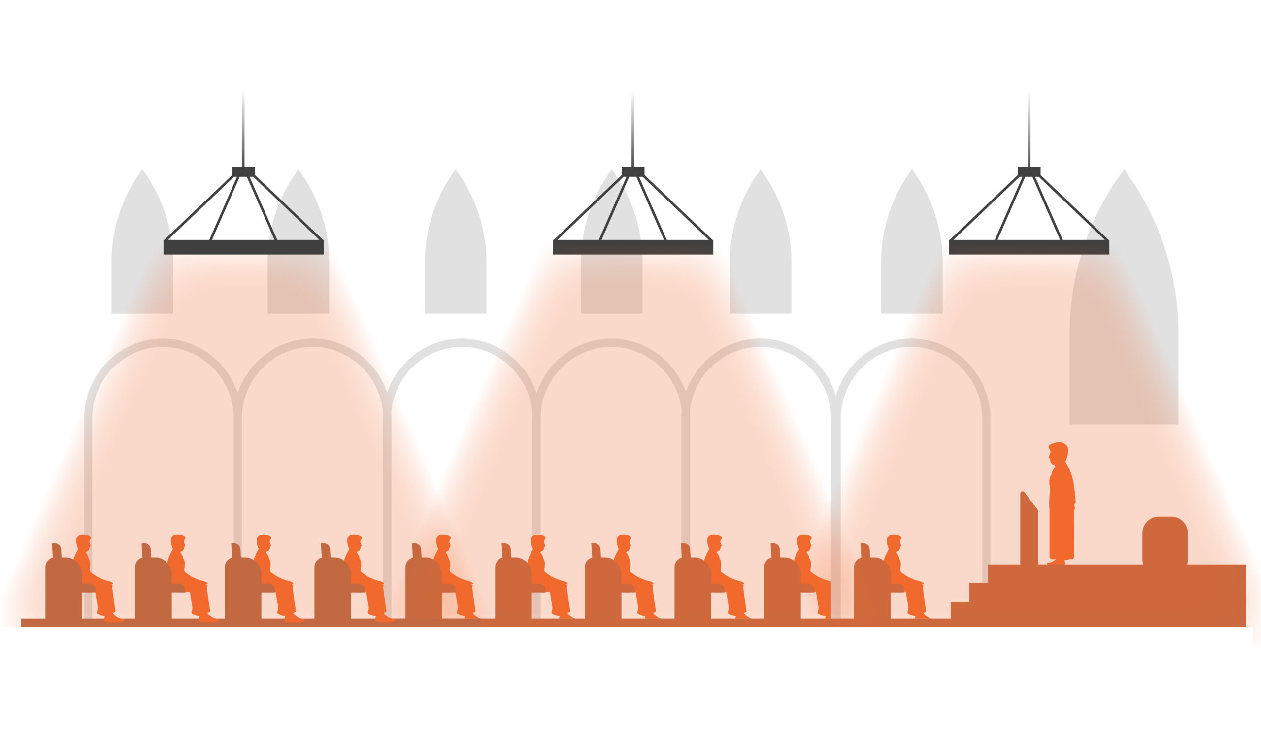 Herschel Church Heating with Halo Diagram