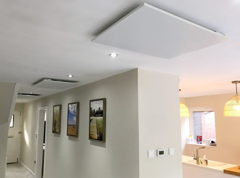 Herschel White infrared panel heaters provide a healthier living environment