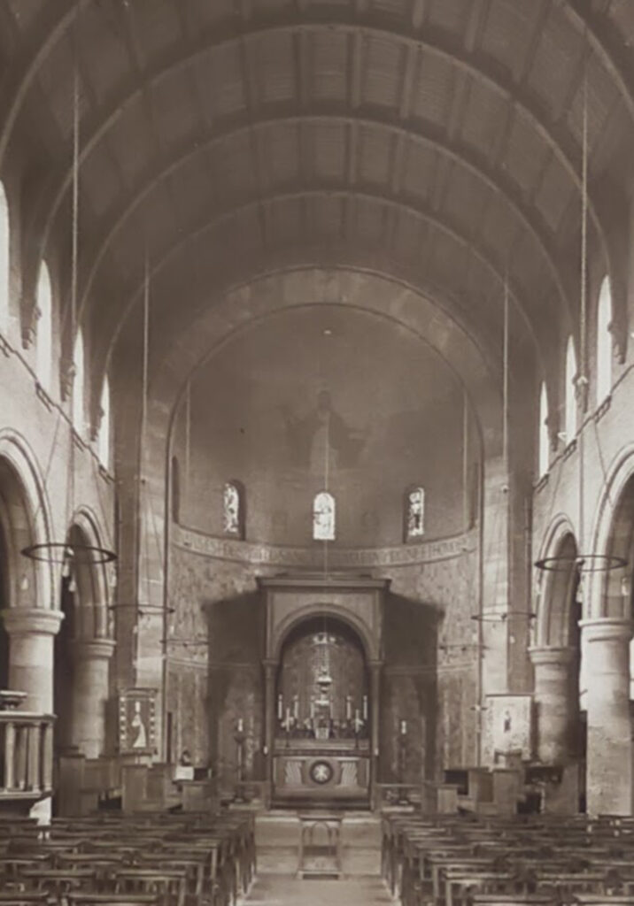 St Chads church in 1915