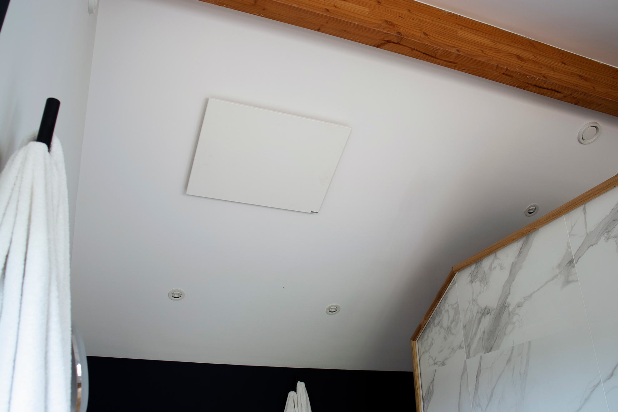 Herschel Comfort installed in bathroom