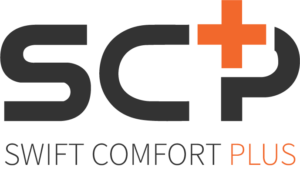 Swift Comfort Plus (SCP) logo